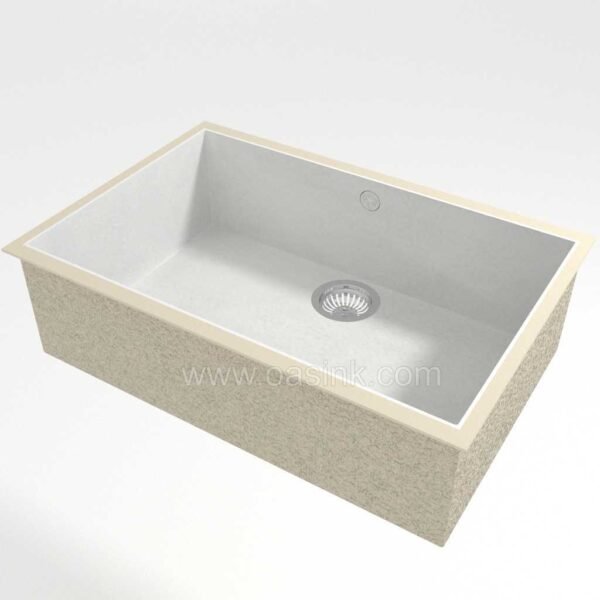 Laminam Bianco Calce | Sa Caleta Sink - Image 2