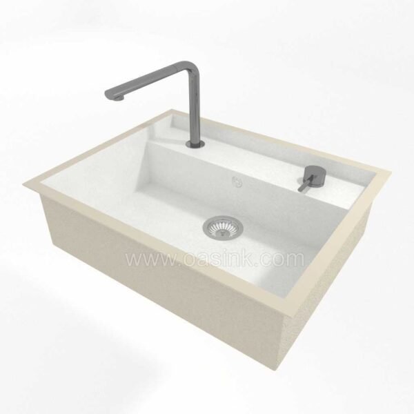 Laminam Bianco Calce | Saladeta Sink - Image 2