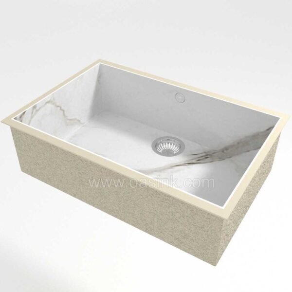 Laminam Calacatta Venato Sale | Sa Caleta Sink - Image 2