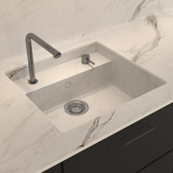 Laminam Calacatta Venato Sale | Saladeta Sink