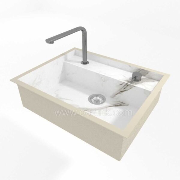 Laminam Calacatta Venato Sale | Saladeta Sink - Image 2