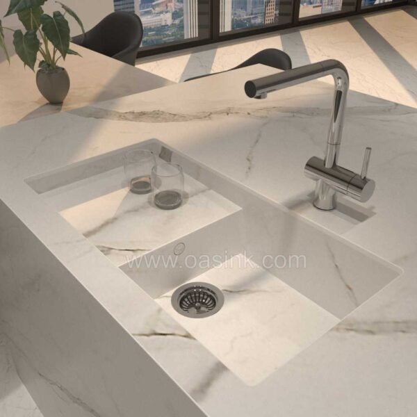 Laminam Calacatta Venato Sale | Portitxol Sink