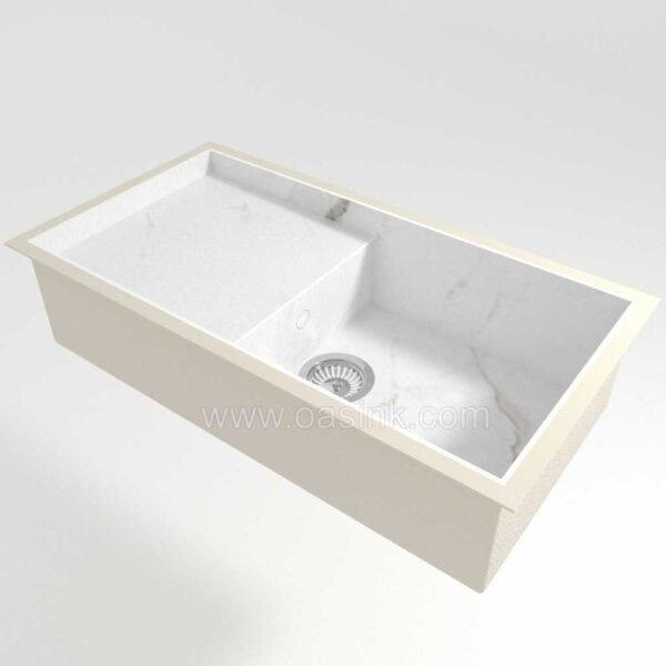 Laminam Calacatta Venato Sale | Portitxol Sink - Image 2