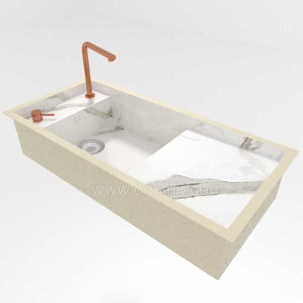 Laminam Calacatta Venato Sale | Martina Sink - Image 2