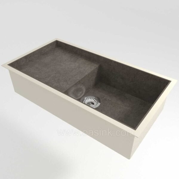 Laminam Fokos Piombo Sale | Portitxol Sink - Image 2