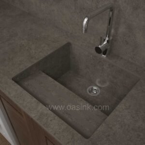 Laminam Fokos Piombo Sale | Sa Talaia Sink