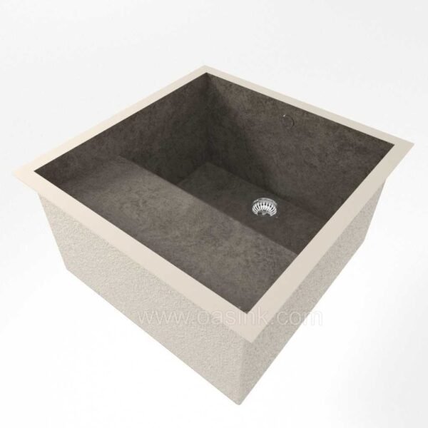 Laminam Fokos Piombo Sale | Sa Talaia Sink - Image 2