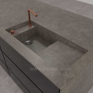 Laminam Fokos Piombo Sale | Martina Sink