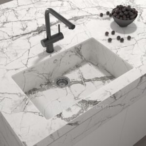 Laminam Invisible White | Sa Caleta Sink
