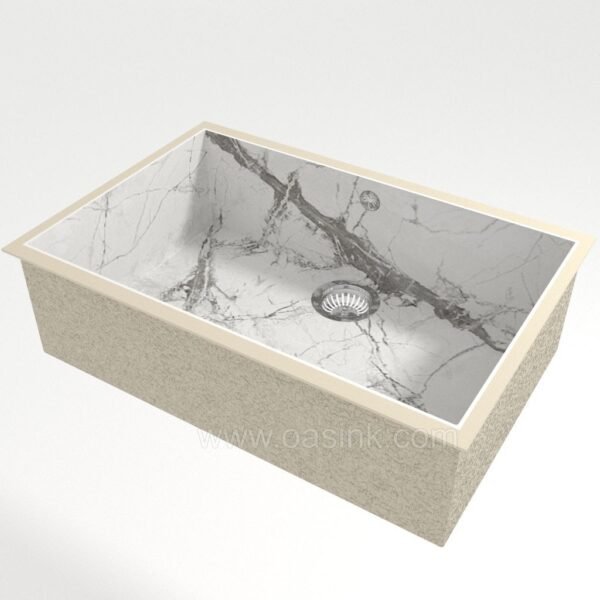 Laminam Invisible White | Sa Caleta Sink - Image 2