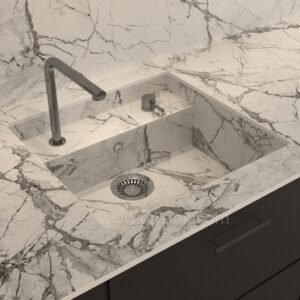 Laminam Invisible White | Saladeta Sink