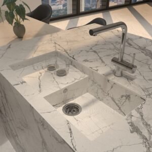 Laminam Invisible White | Portitxol Sink