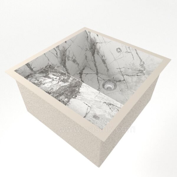 Laminam Invisible White | Sa Talaia Sink - Image 2