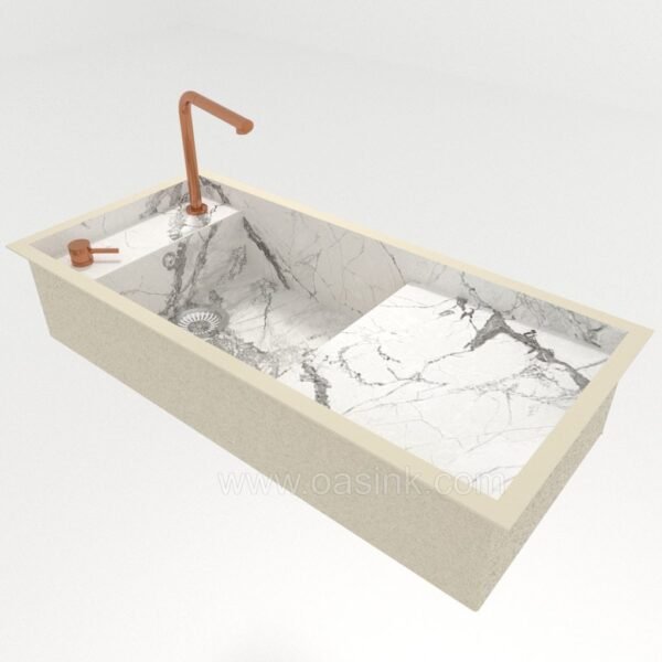 Laminam Invisible White | Martina Sink - Image 2