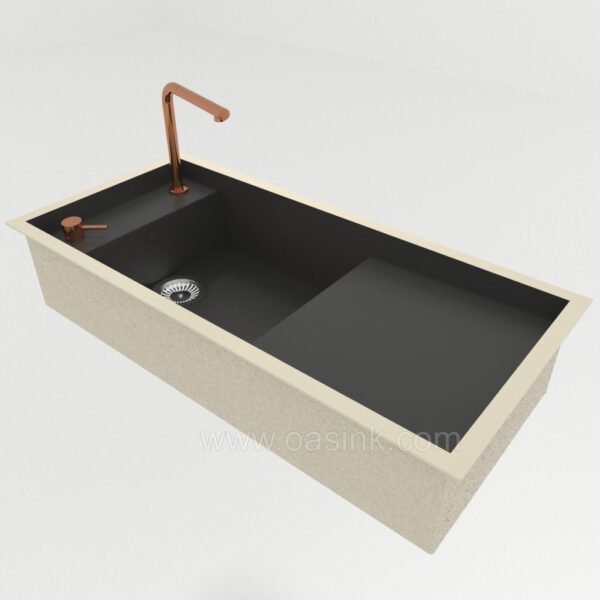 Laminam Nero Assoluto | Martina Sink - Image 2