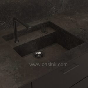 Laminam Ossido Nero | Saladeta Sink