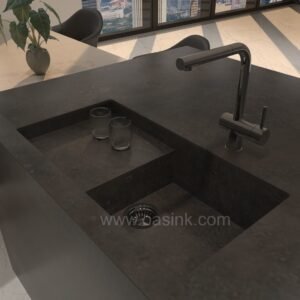 Laminam Ossido Nero | Portitxol Sink