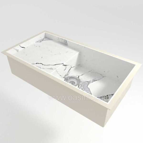 Laminam Statuario Venato Sale | Portitxol Sink - Image 2