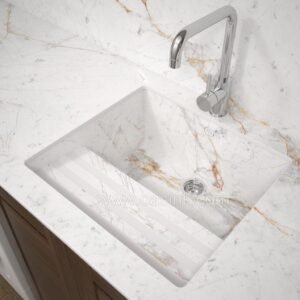 Neolith Abu Dhabi White | Sa Talaia Sink