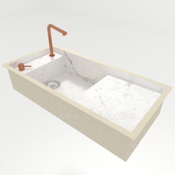 Neolith Abu Dhabi White | Martina Sink - Image 2