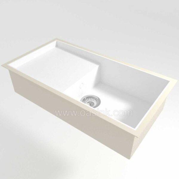 Neolith Arctic White | Portitxol Sink - Image 2