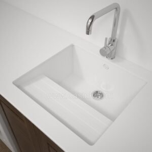 Neolith Arctic White | Sa Talaia Sink