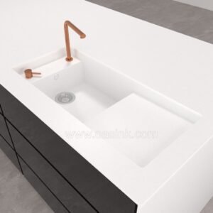 Neolith Arctic White | Martina Sink