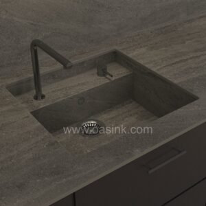 Neolith Aspen Grey | Saladeta Sink