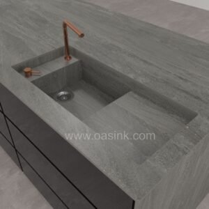Neolith Aspen Grey | Martina Sink