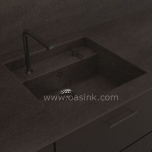 Neolith Basalt Black | Saladeta Sink