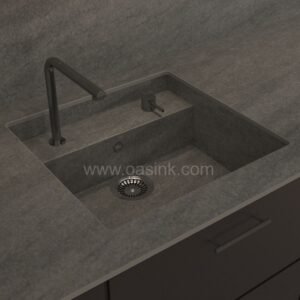 Neolith Basalt Grey | Saladeta Sink