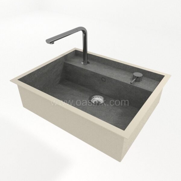 Neolith Basalt Grey | Saladeta Sink - Image 2