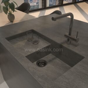 Neolith Basalt Grey | Portitxol Sink