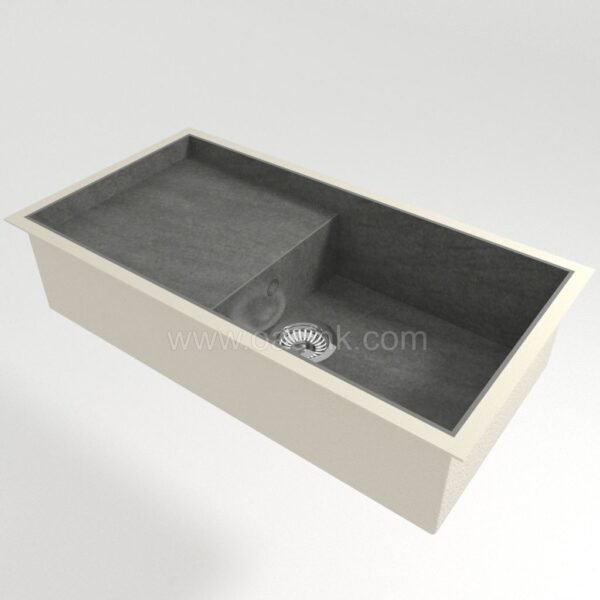 Neolith Basalt Grey | Portitxol Sink - Image 2