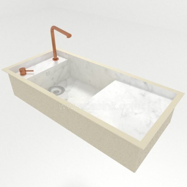 Neolith Blanco Carrara | Martina Sink - Image 2