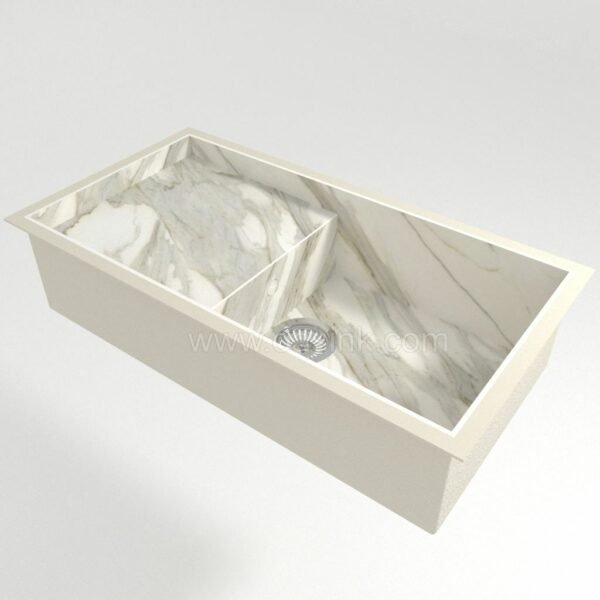 Neolith Calacatta Gold | Portitxol Sink - Image 2