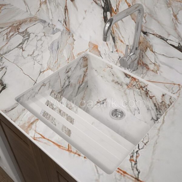 Neolith Calacatta Luxe | Sa Talaia Sink