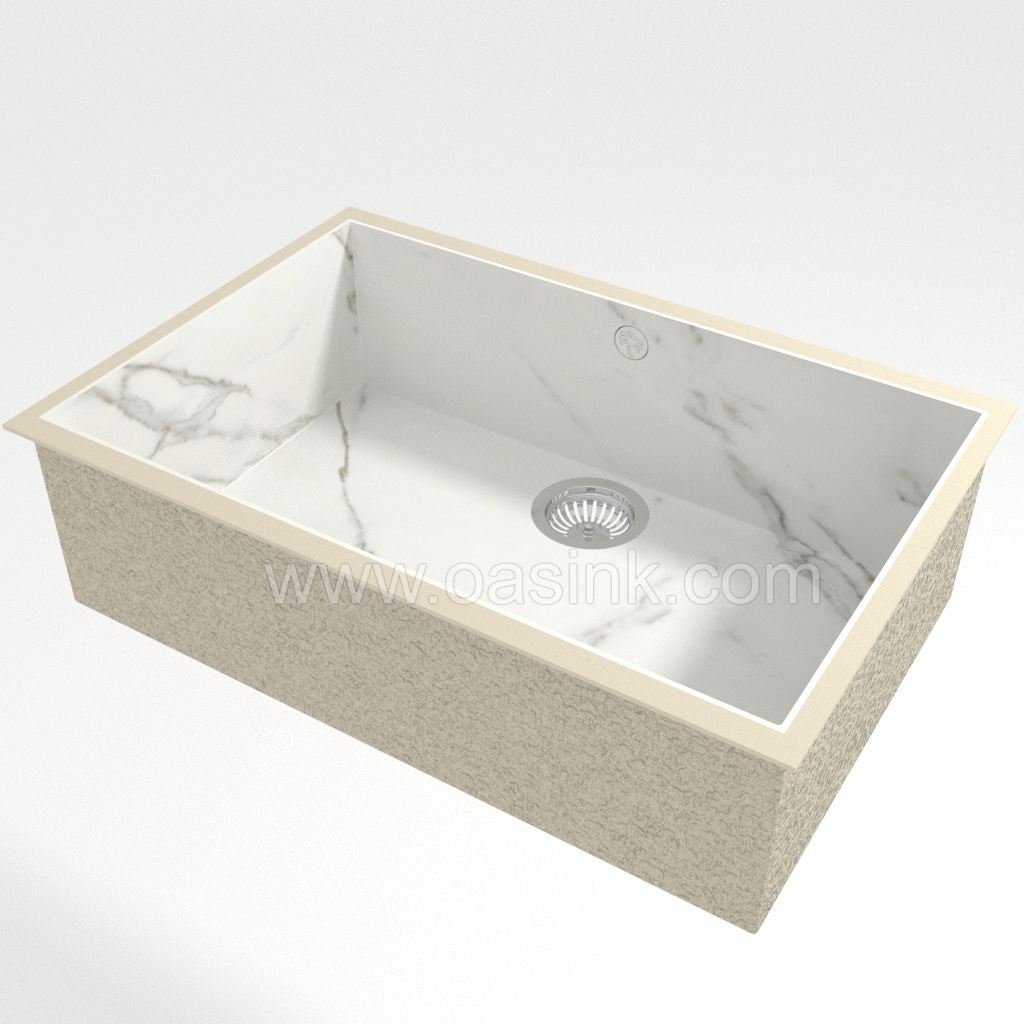 Neolith Calacatta | Sa Caleta Sink - Image 2