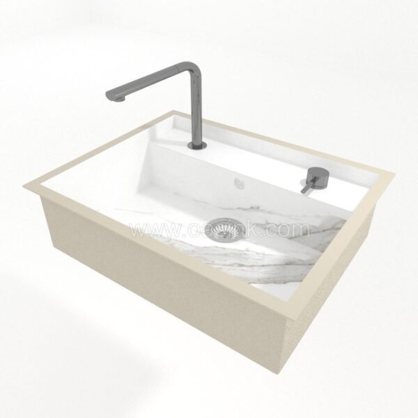 Neolith Estatuario | Saladeta Sink - Image 2