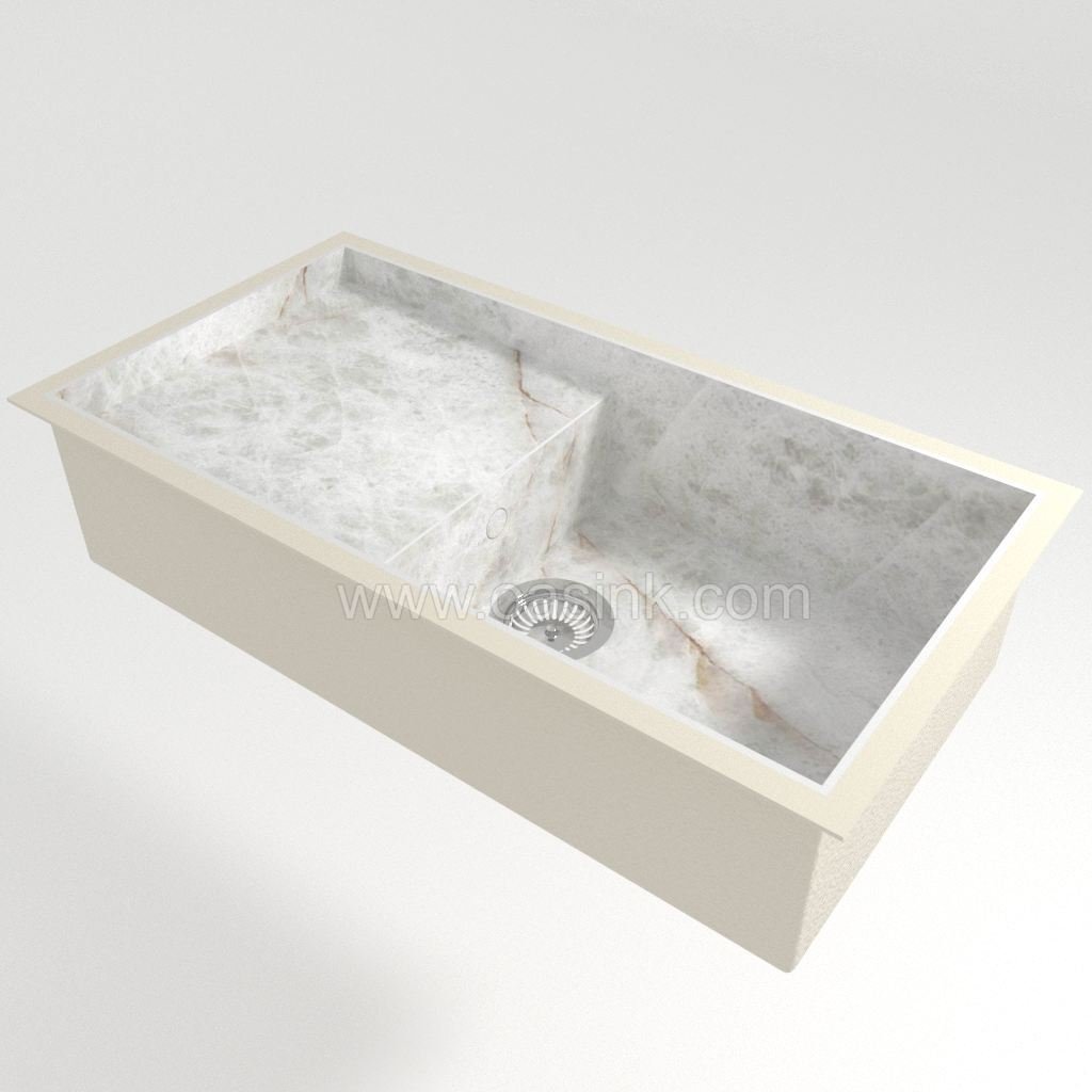 Neolith Himalaya Crystal | Portitxol Sink - Image 2
