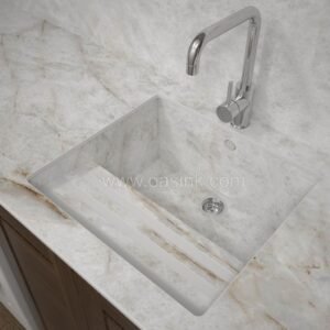 Neolith Himalaya Crystal | Sa Talaia Sink