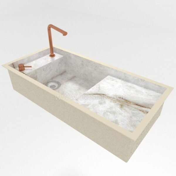Neolith Himalaya Crystal | Martina Sink - Image 2