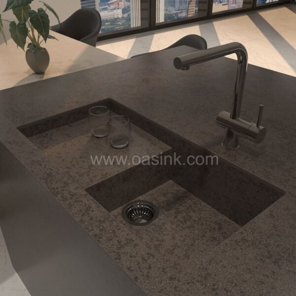 Neolith Iron Copper | Portitxol Sink