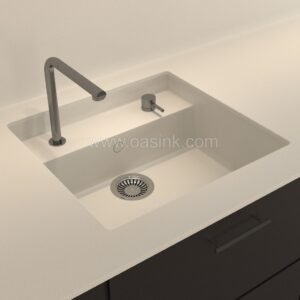 Neolith Just White | Saladeta Sink