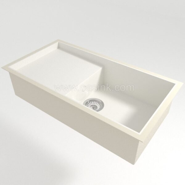 Neolith Just White | Portitxol Sink - Image 2