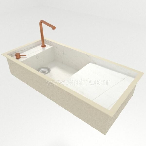Neolith Mont Blanc | Martina Sink - Image 2