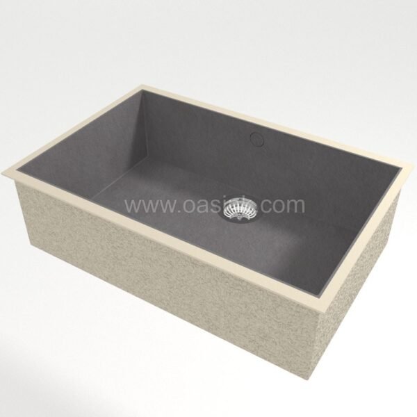 Neolith Pietra Di Piombo | Sa Caleta Sink - Image 2