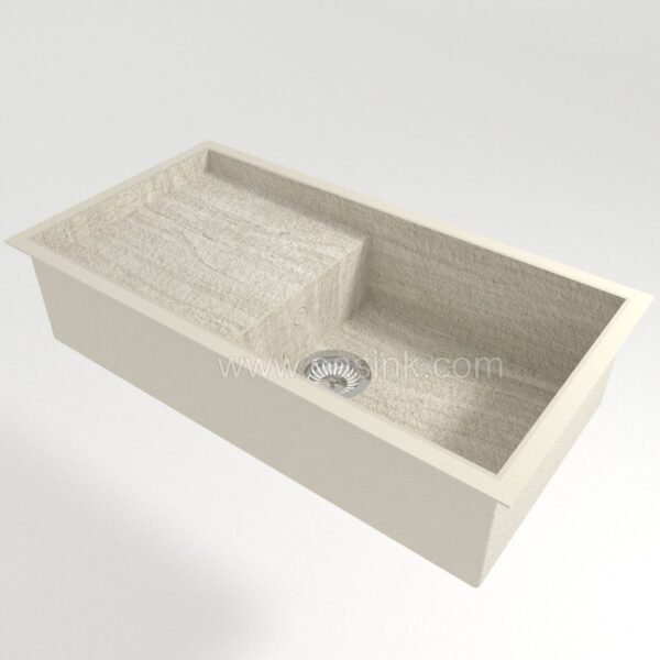 Neolith Strata Argentum | Portitxol Sink - Image 2