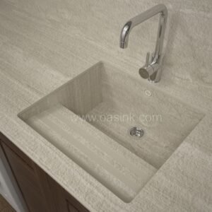 Neolith Strata Argentum | Sa Talaia Sink
