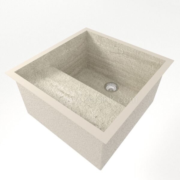 Neolith Strata Argentum | Sa Talaia Sink - Image 2